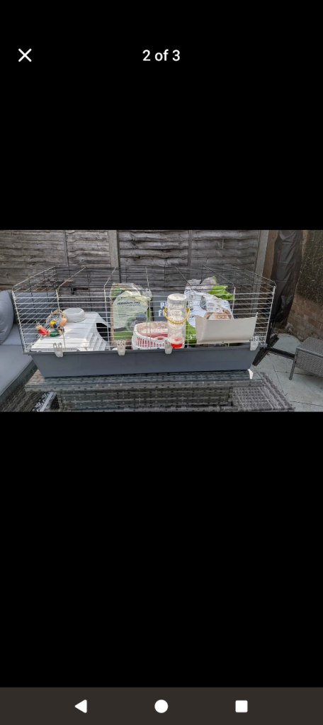 Indoor small animal cage