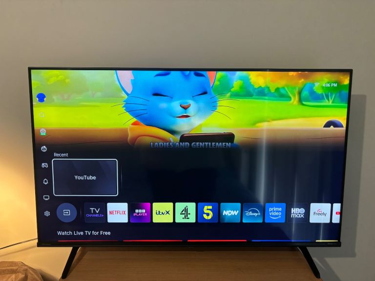 Hisense 43” 4k tv with Apps – Good Condition