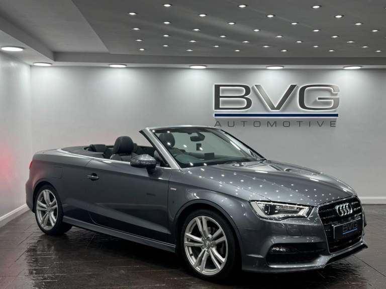 2016 Audi A3 Cabriolet 2.0 TDI Sport S Tronic quattro Euro 6 (s/s) 2dr (Nav) CONVERTIBLE Diesel A...