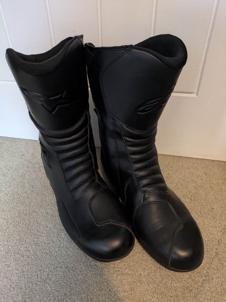 Alpinestars Origin Drystar Motorcycle Boots, black, Size 46 (UK 11) As new condition