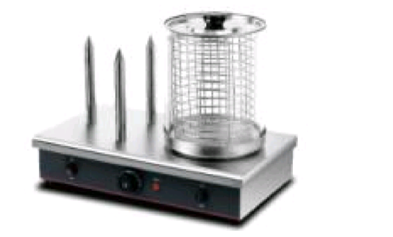 Commercial hot dog steamer new