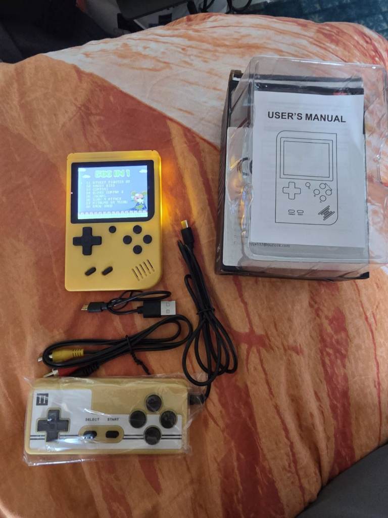 Brand New in box  Game console with 500 games built in.....