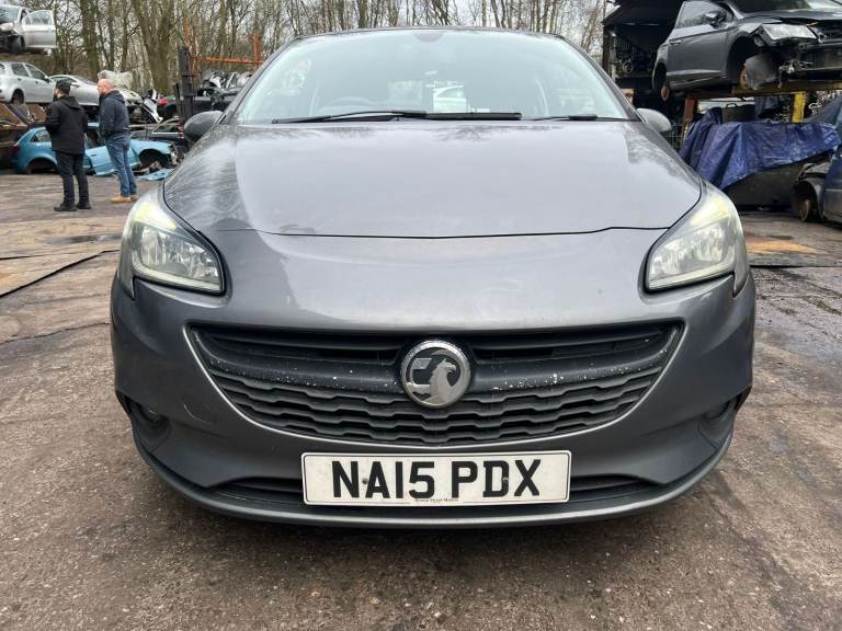♻️VAUXHALL CORSA E 2015 GREY 1.2 PETROL 3 DOOR BREAKING FOR PARTS♻️