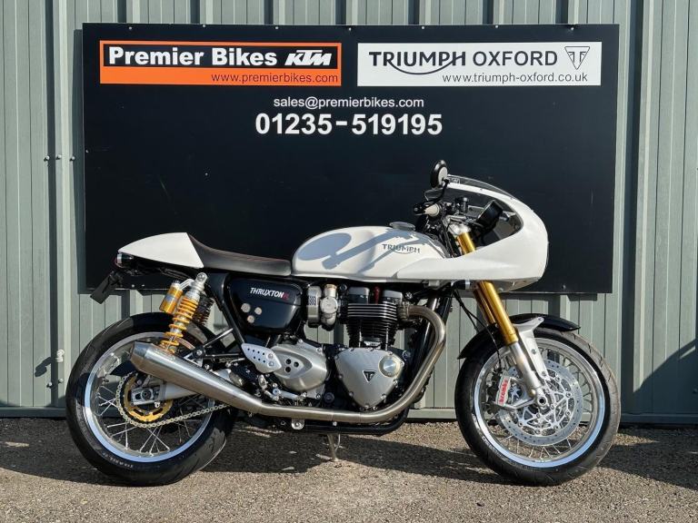 Stunning Low Mileage 2018/18 Triumph Thruxton 1200 R Motorcycle 