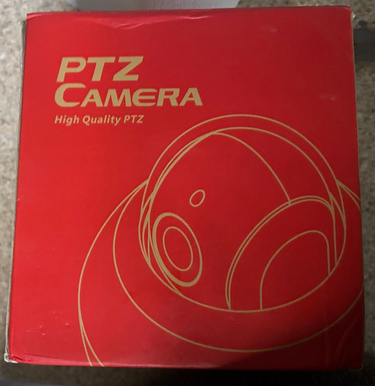 New PTZ Camera - HD, Pan Tilt Zoom, Infrared Night Vision, Waterproof