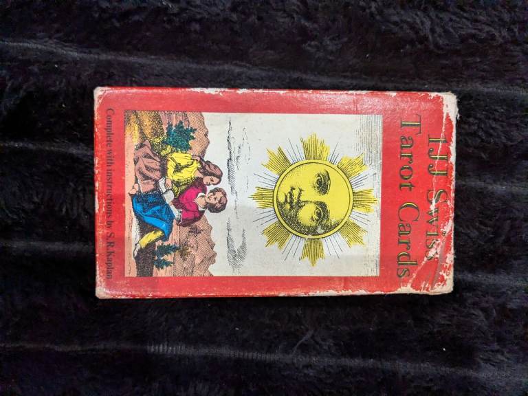 Vintage 1JJ Swiss Tarot Card Set S.R Kaplan produced in Switzerland by AG MILLER