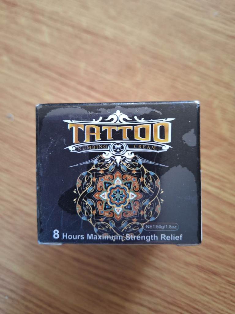 Tattoo numbing cream-8 hrs max strength 