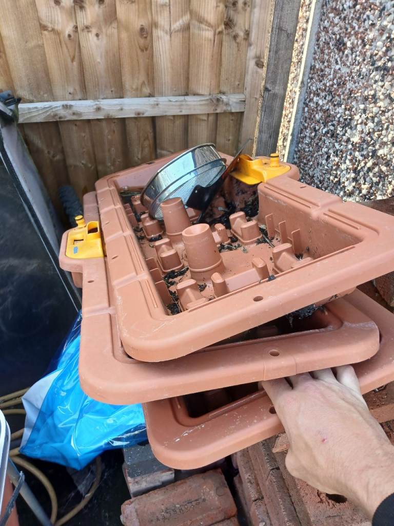 Hozelock growbag trays x3