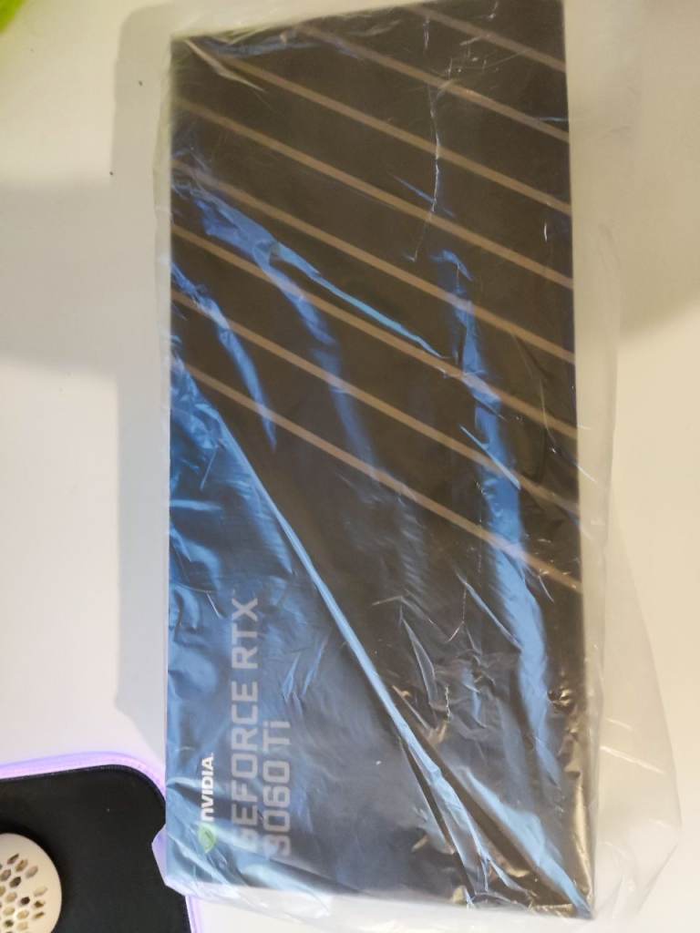 Nvidia GeForce RTX 3060 Ti Founders Edition Graphics Card - Used has box
