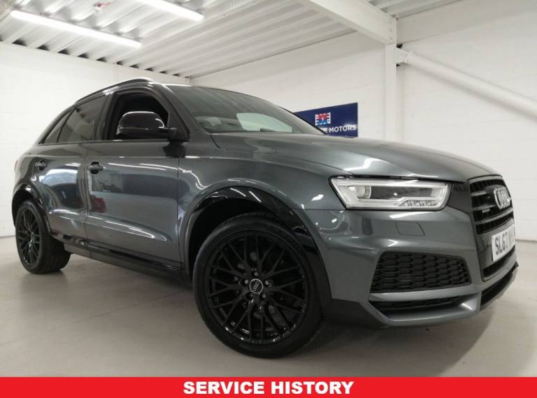 2017 67 AUDI Q3 2.0 TDI BLACK EDITION SUV 5DR DIESEL MANUAL QUATTRO EURO 6 (S/S)