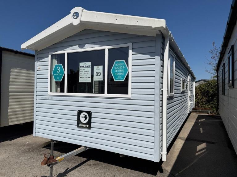 36x10ft 3 Bed Static Caravan - DG, CH, Ensuite - Offsite / Self Build
