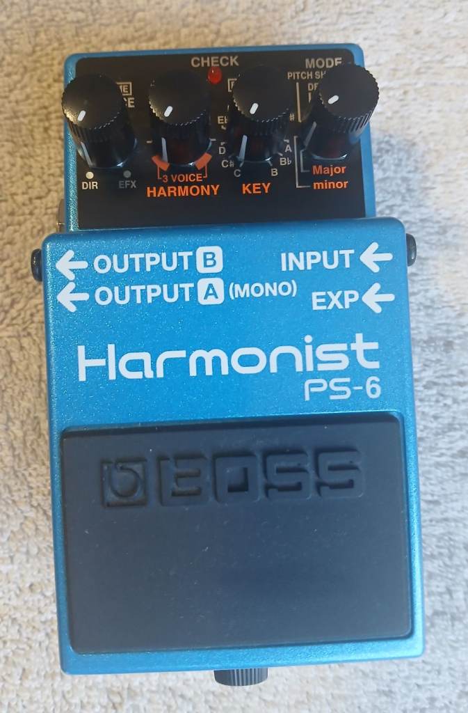 Boss PS-6 HARMONIST - Boxed with manual 