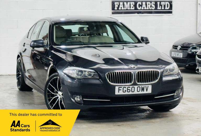 2010 BMW 5 Series 2.0 520d SE Steptronic Euro 5 4dr SALOON Diesel Automatic