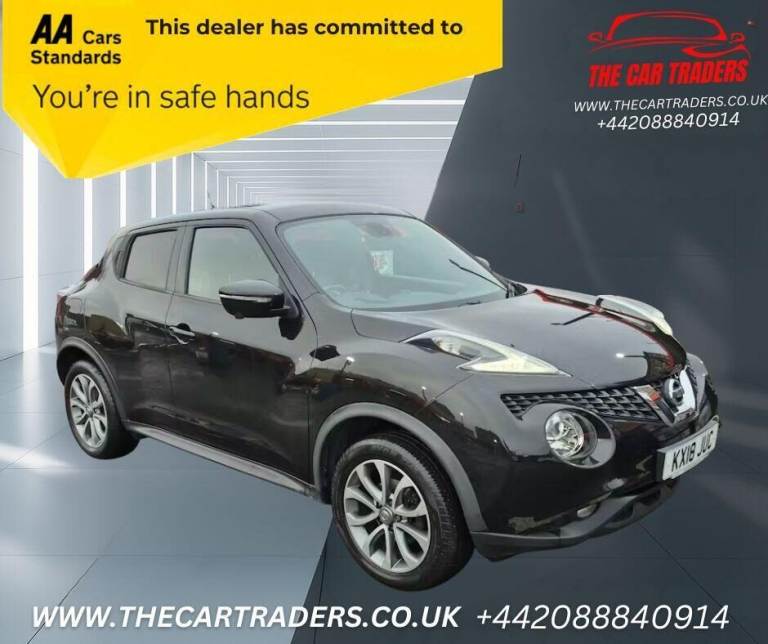 image for 2018 Nissan Juke 1.6 Tekna SUV 5dr Petrol XTRON Euro 6 (117 ps) SUV Petrol Automatic