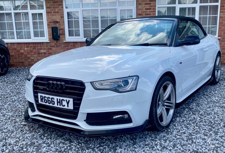 Audi, A5, Quattro S line Convertible, 2013, Semi-Auto, 2967 (cc), 2 doors