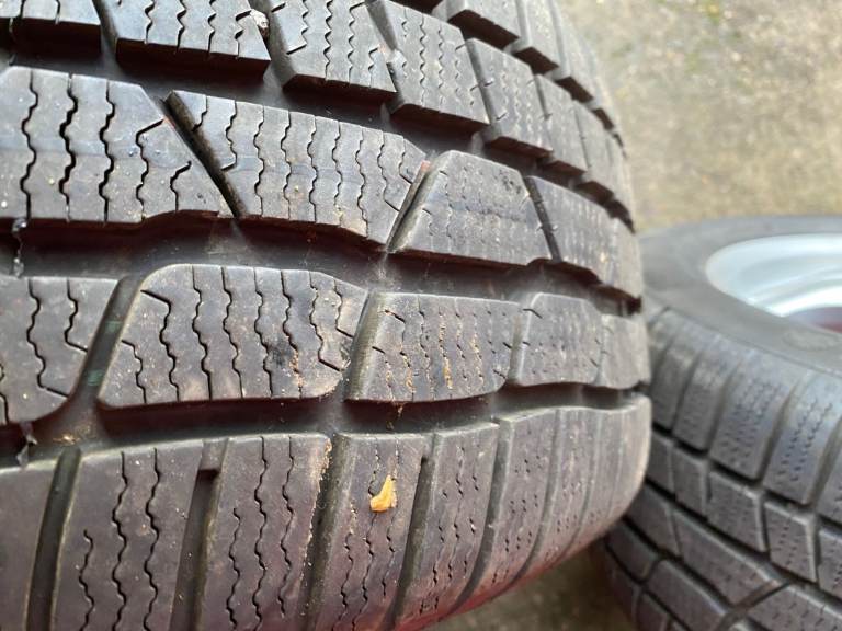 Mercedes SLK Winter tyres on SLK Alloys