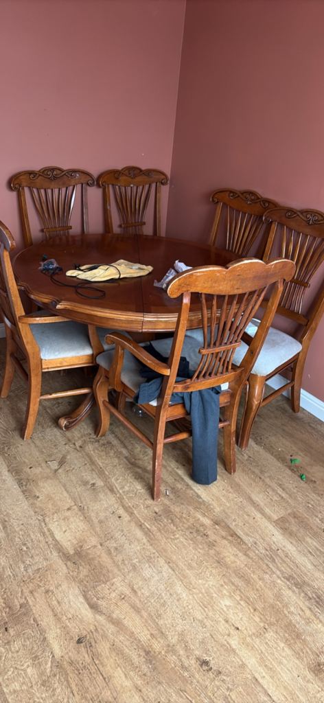6  seater dining table table 