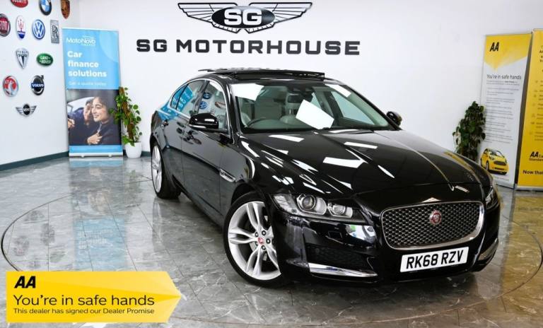 2018 Jaguar XF 2.0d Portfolio Saloon 4dr Diesel Auto Euro 6 (s/s) (240 ps) Saloon Diesel Automatic