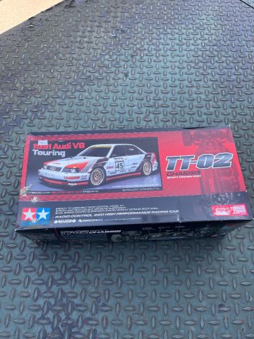 Tamiya TT-02 1991 Audi V8 Touring RC Car Kit – Brand New, £100.00