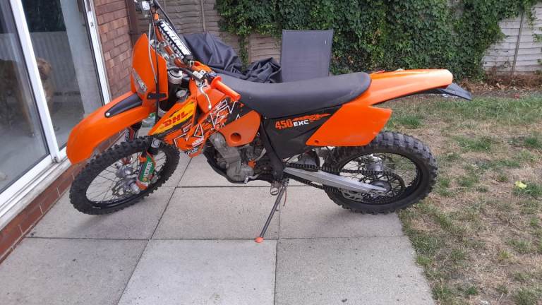 Ktm exc 450 2007 off road 