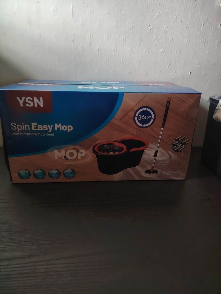 Brand new in box YSN EASY SPIN MOP