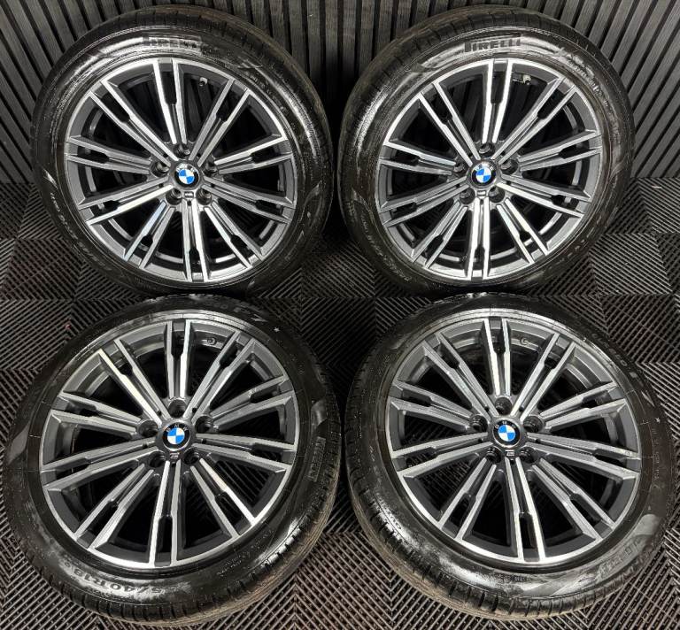 18'' GENUINE BMW 3 SERIES 4 790 M SPORT G20 G21 G22 G23 TYRES ALLOY WHEELS ALLOYS