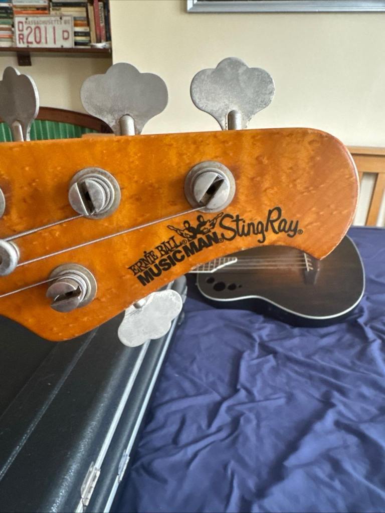 Music Man Stingray bass guitar