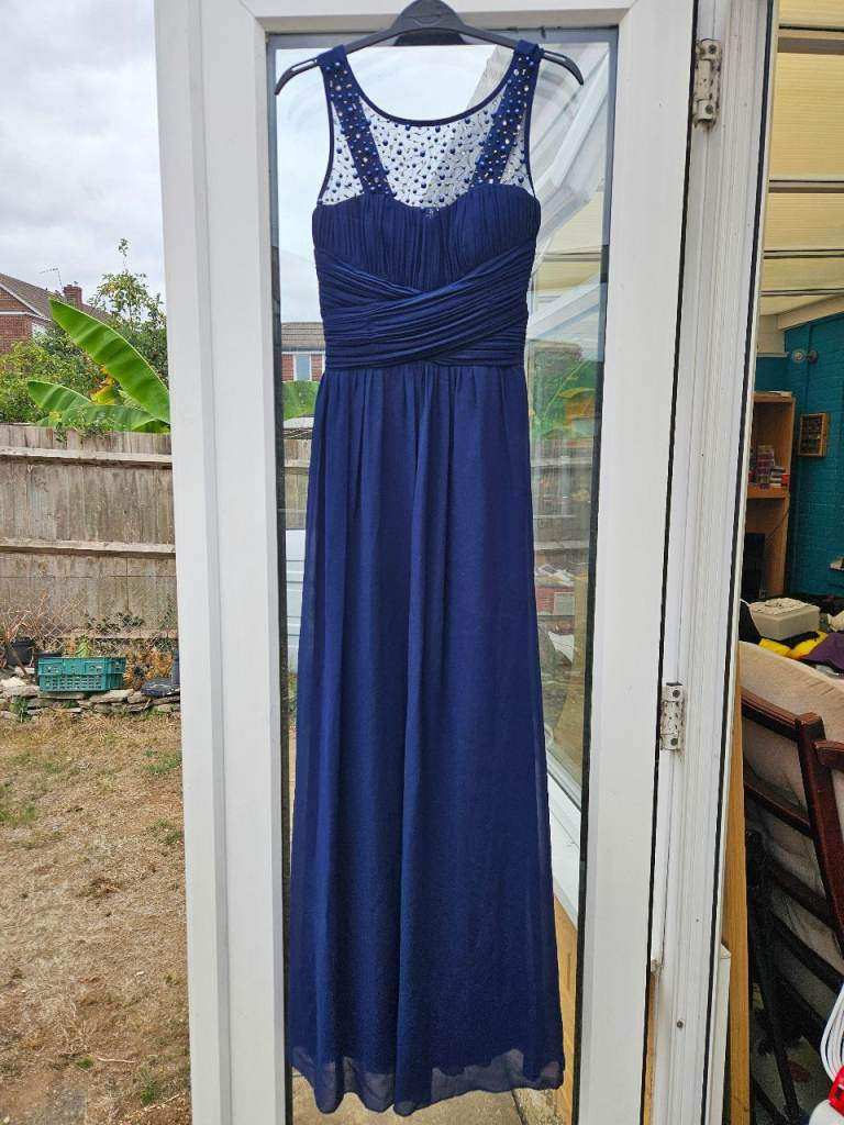 LITTLE MISTRESS BLUE DRESS - CRUISE, WEDDING, PROM, BLACK TIE EVENT