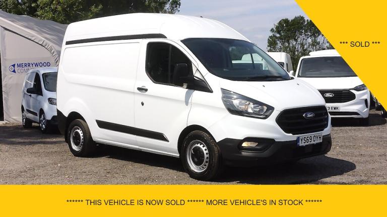 2020 Ford Transit Custom 300 LEADER L1H2 SWB HIGH ROOF WITH ONLY 57.000 MILES,AIR CONDITIONING,PA...