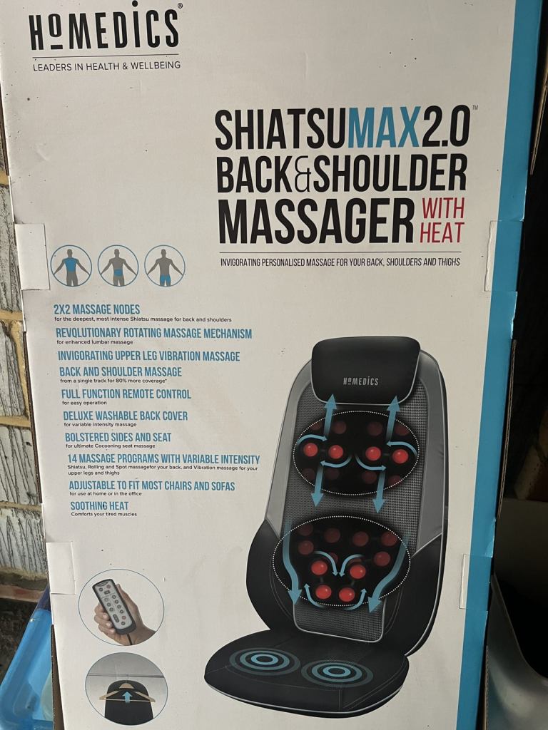 Shatsumax 2.0 back & shoulder massager (open to offers )