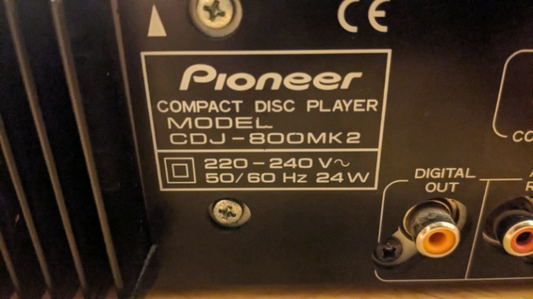 Pioneer CDJ 800 mk2