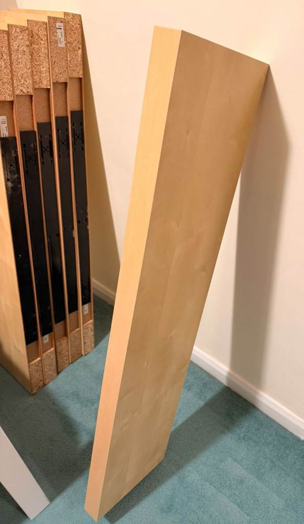 6x Ikea LACK floating shelves