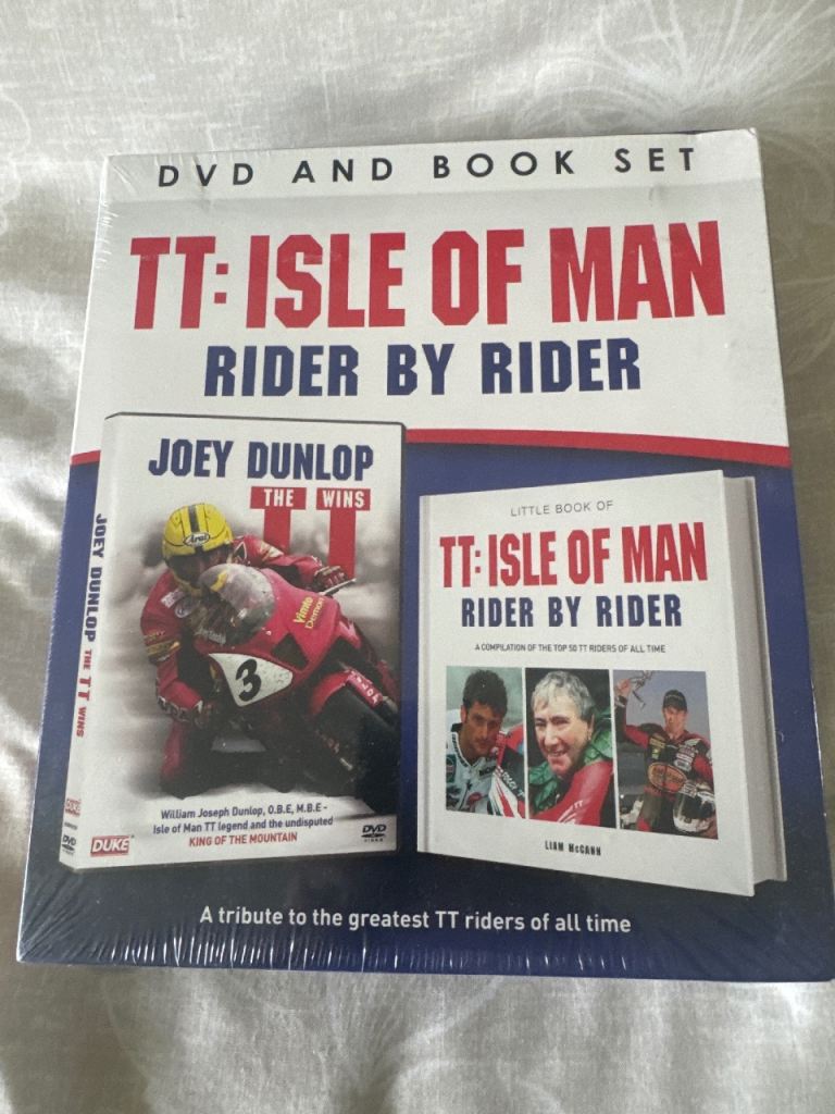Isle of man rider by rider dvd new sealed 