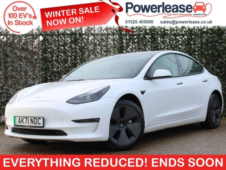 2021 Tesla Model 3 (Dual Motor) Long Range Saloon 4dr Electric Auto 4WDE (346 ps) Saloon ELECTRIC...
