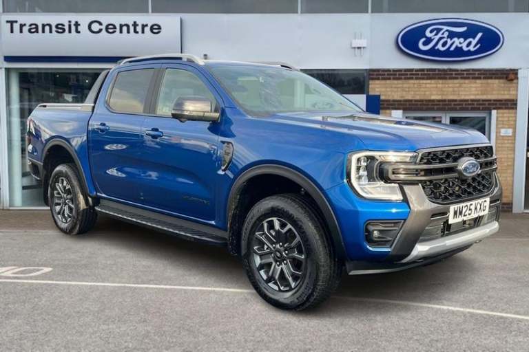 2025 Ford Ranger Wildtrak AUTO 2.0 EcoBlue 205ps 4x4 Double Cab Pick Up SATELLITE NAVIGATION Pick...