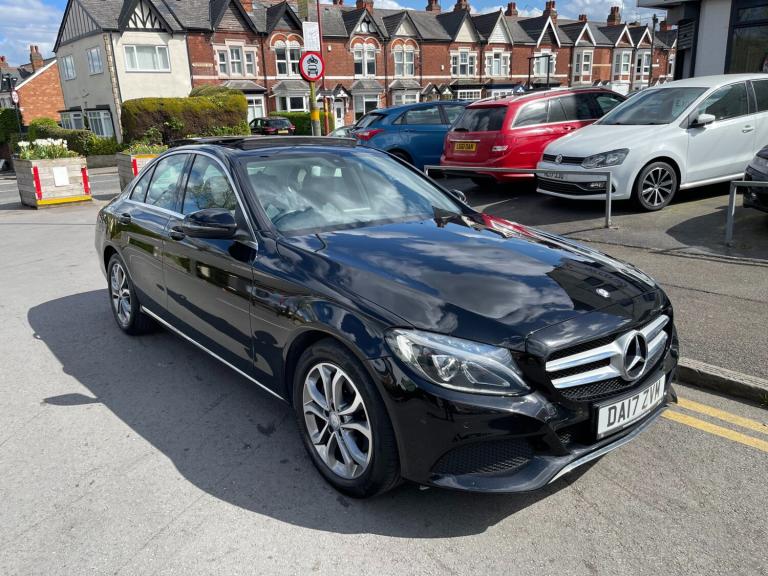  MERCEDES-BENZ C CLASS C220d Sport 2017 black