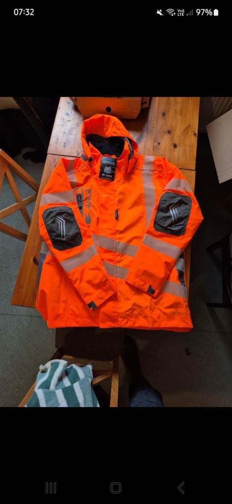 Harkie Defiance Hi-Vis Jacket 