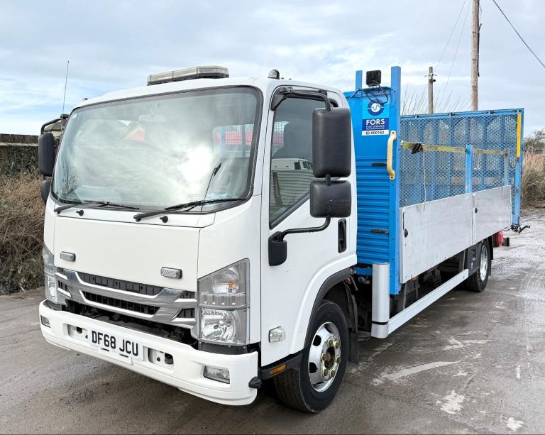 2019 ISUZU N75,190 PLANT RECOVERY FLIP-TOE RAMPS WINCH EURO-6 U-LEZ 7.5 TON