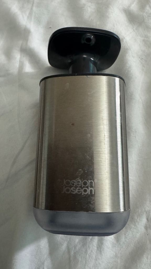 Joseph Joseph Stainless Steel Soap Dispenser - Good Condition