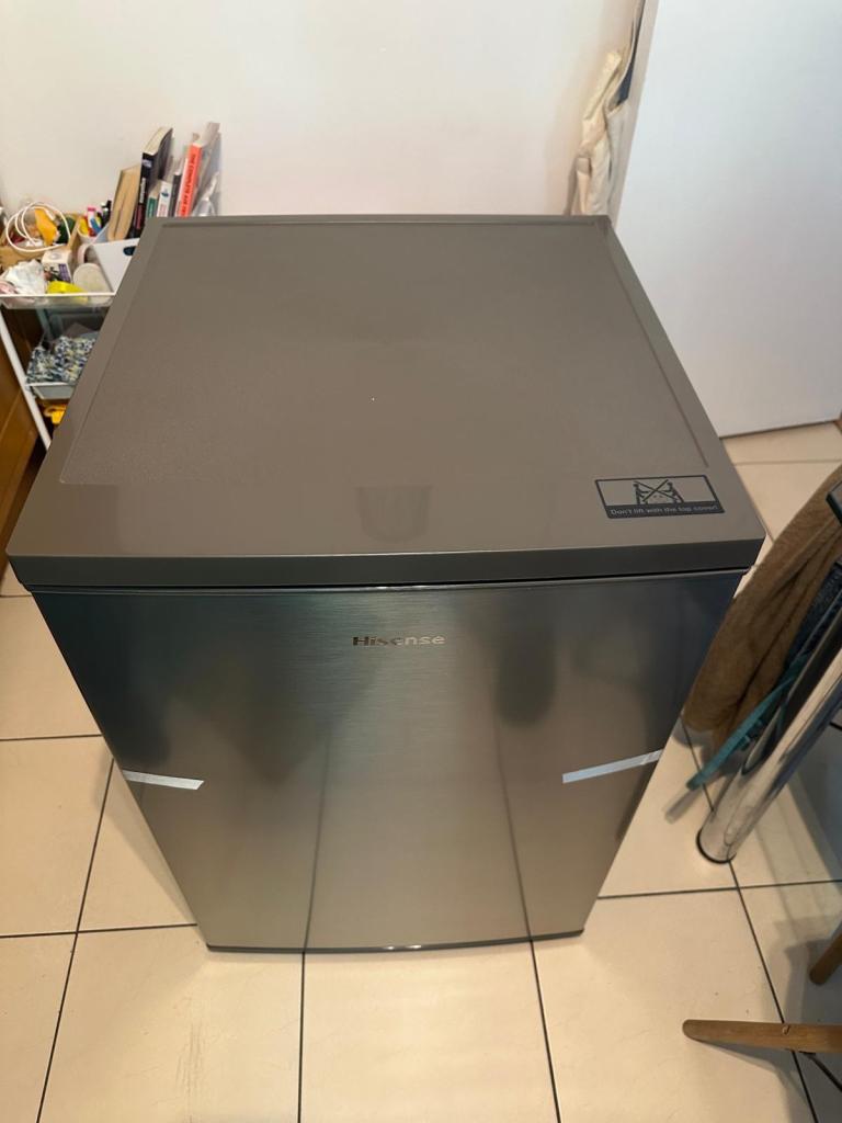 Hisense RL170D4BCE Under Counter Larder Fridge - Silver, New in Box