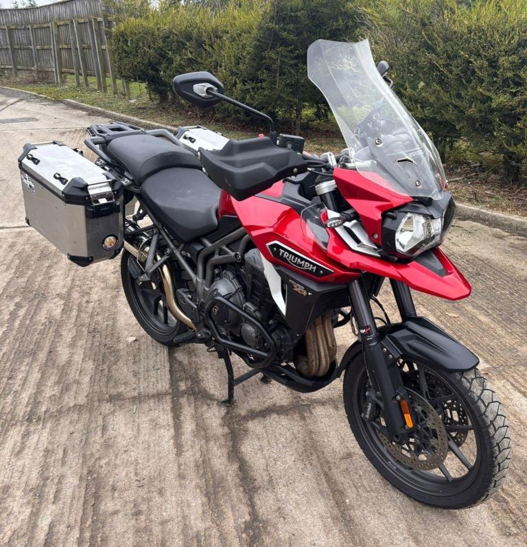 2016 16 TRIUMPH EXPLORER 1215 XRT TIGER 1200 ADVENTURE TOURER PANNIERS NEW MOT