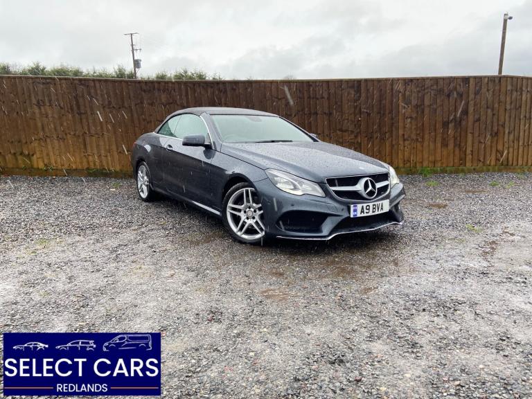 2013 Mercedes-Benz E Class 2.1 E220 CDI AMG Sport Cabriolet 2dr Diesel Diesel