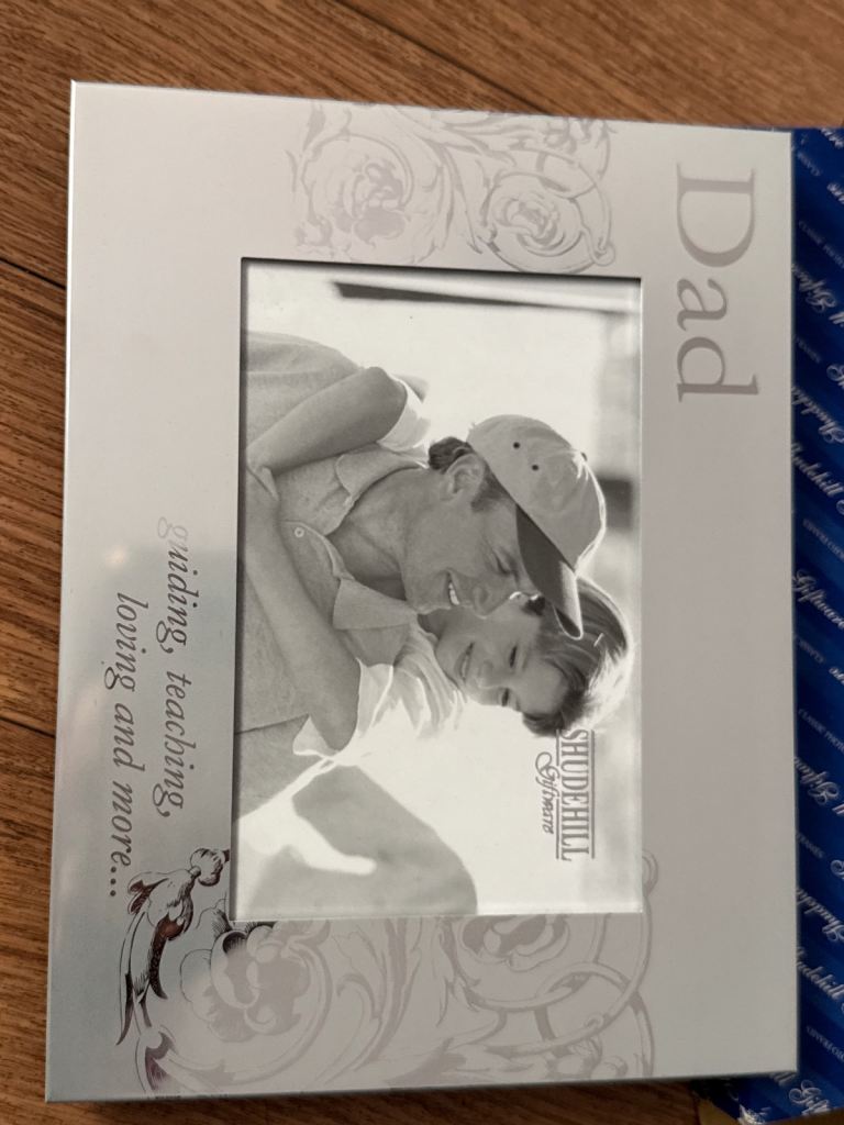 Photo frame for Father’s Day gift
