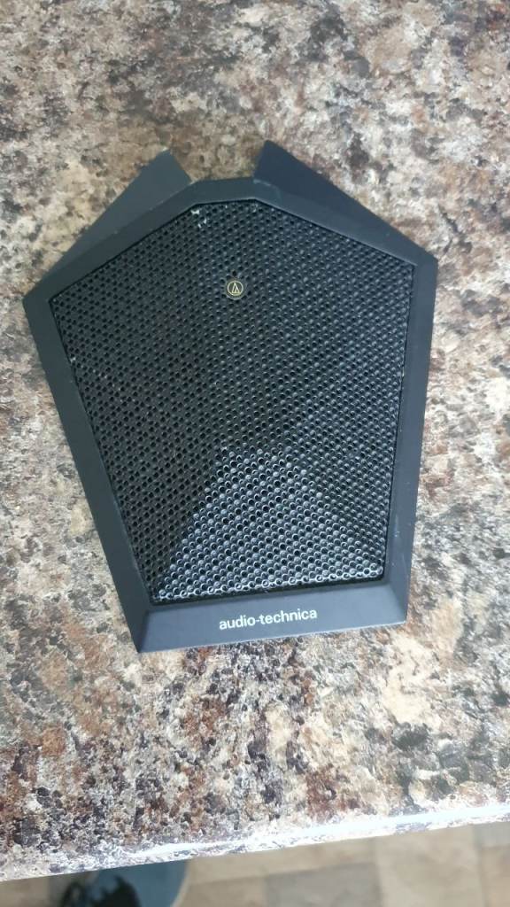 Audio-Technica AT871R UniPlate Condenser MIc with Cable
