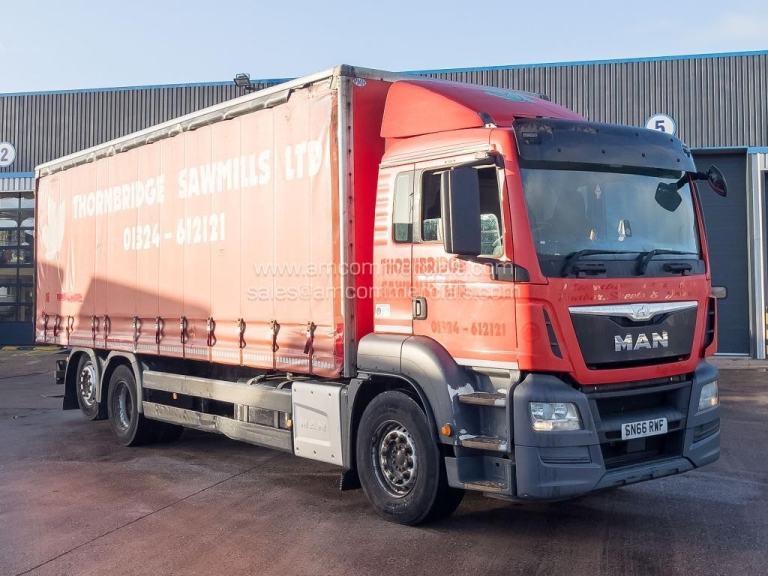 2017 (66) MAN TGS 26.320 6X2 REARLIFT CURTAINSIDER