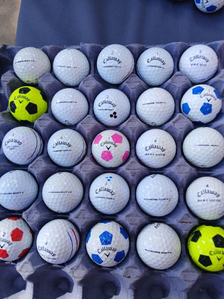 Callaway "used" Golf Balls, never pay shop prices again