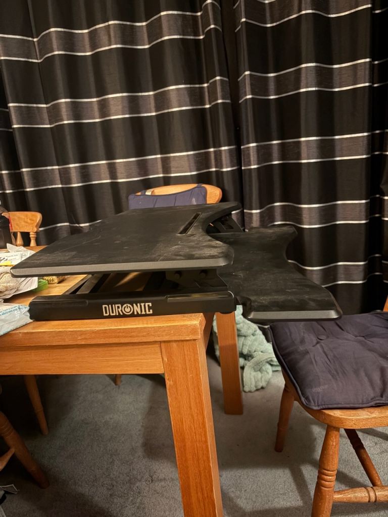 Duronic Sit-Stand Desk Converter