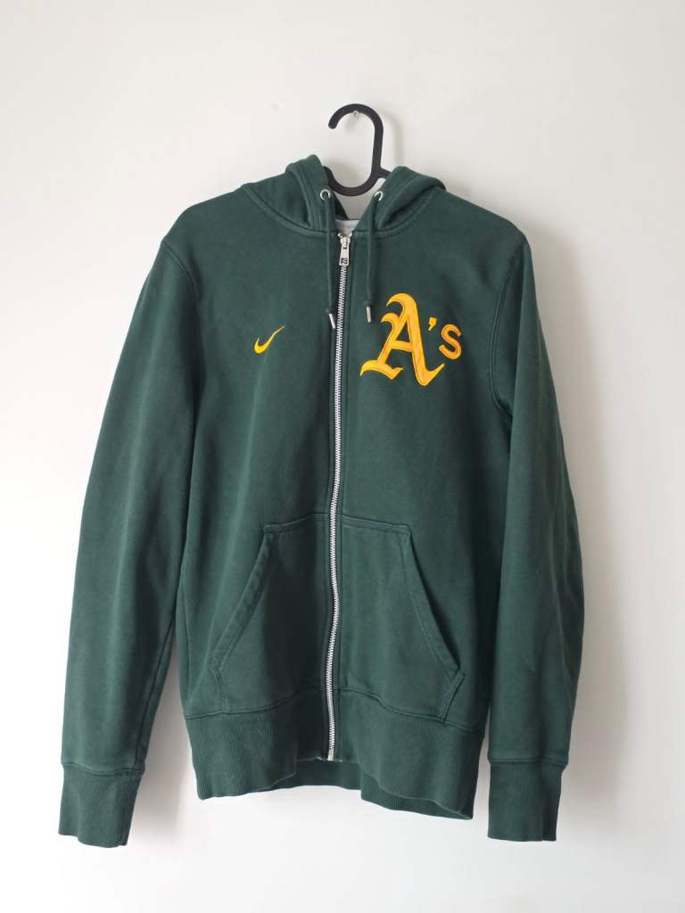 Nike A's Green Hoodie