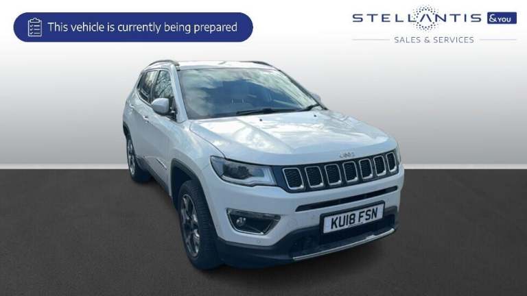 2018 Jeep Compass 2.0 MultiJetII Limited SUV 5dr Diesel Auto 4WD Euro 6 (s/s) (170 ps) SUV Diesel...