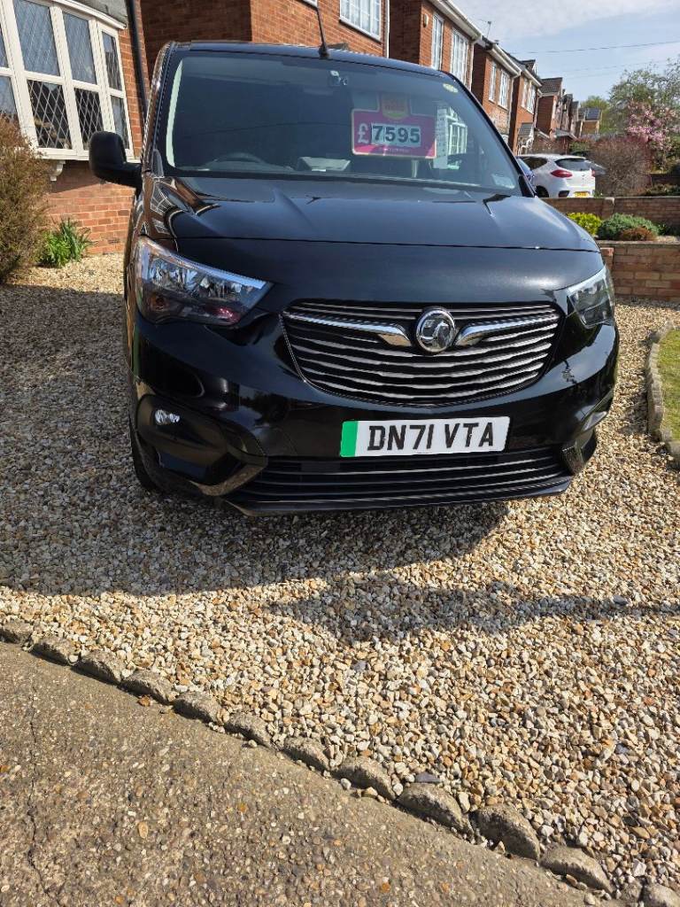 Full electric vauxhall combo van 